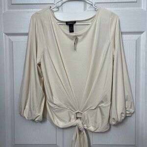 Express Tie Blouse